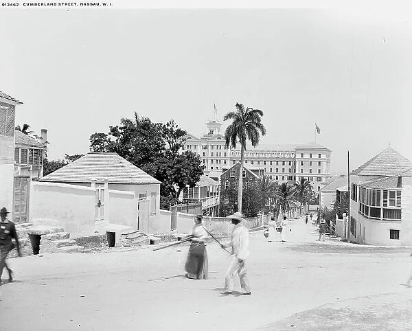 Cumberland Street, Nassau, W.I. between 1900 and 1906. Creator: Unknown