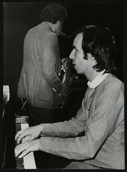 Bill Cunliffe and Steve Marcus, playing at the Royal Festival Hall, London, 1985
