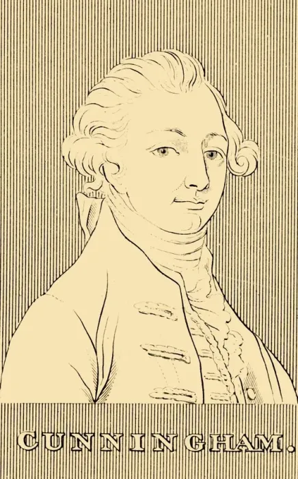 Framed Print : Cunningham, (1729-1773), 1830. Creator: Unknown Framed Print : Cunningham, (1729-1773), 1830. Creator: Unknown