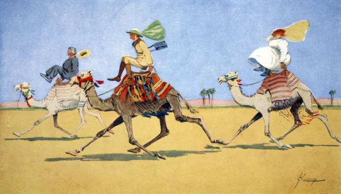 Framed Print : Cup and Ball-the camels favourite game, 1908. Artist: Lance Thackeray Framed Print : Cup and Ball-the camels favourite game, 1908. Artist: Lance Thackeray