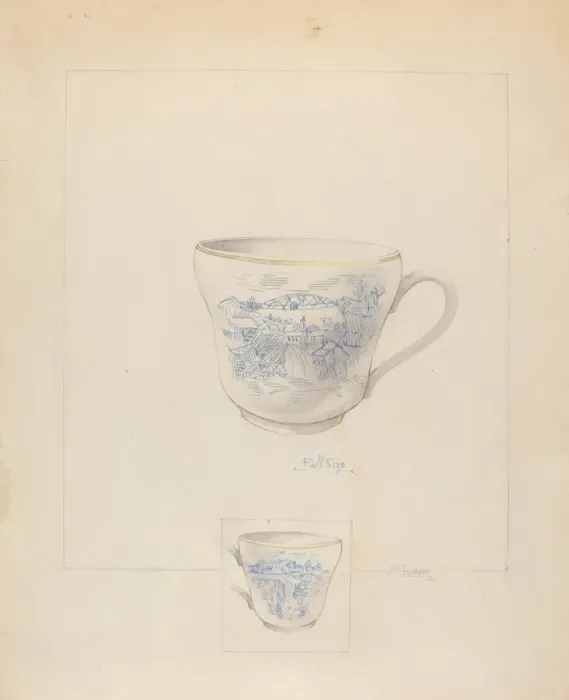 Framed Print : Cup, c. 1936. Creator: Joseph Sudek