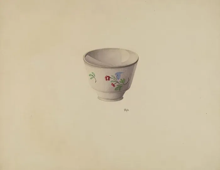 Framed Print : Cup, c. 1938. Creator: Edward White