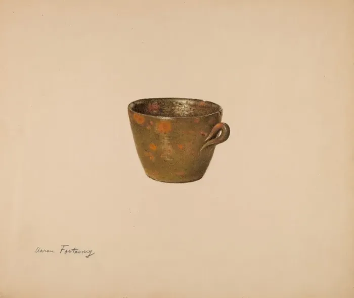 Framed Print : Cup, c. 1939. Creator: Aaron Fastovsky Framed Print : Cup, c. 1939. Creator: Aaron Fastovsky