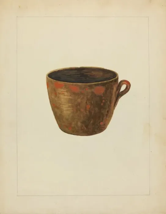 Framed Print : Cup, c. 1953. Creator: Jessica Price Framed Print : Cup, c. 1953. Creator: Jessica Price