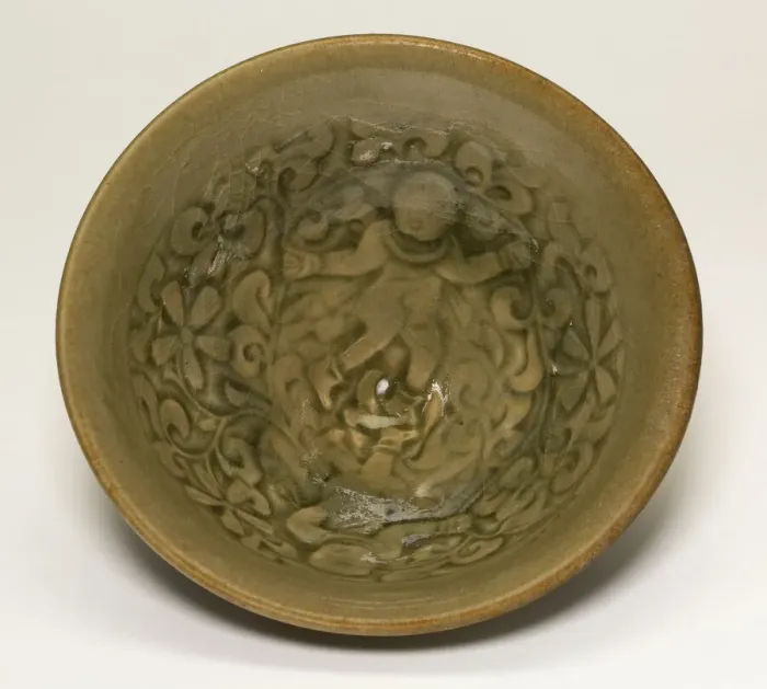 Framed Print : Cup with Children among Scrolling Vines, Jin dynasty (1115-1234), 12th / 13th century Framed Print : Cup with Children among Scrolling Vines, Jin dynasty (1115-1234), 12th / 13th century