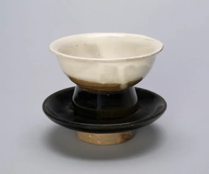 Framed Print : Cup and Cupstand, Song (960-1279) or Jin dynasty (1115-1234), c. 12th century Framed Print : Cup and Cupstand, Song (960-1279) or Jin dynasty (1115-1234), c. 12th century