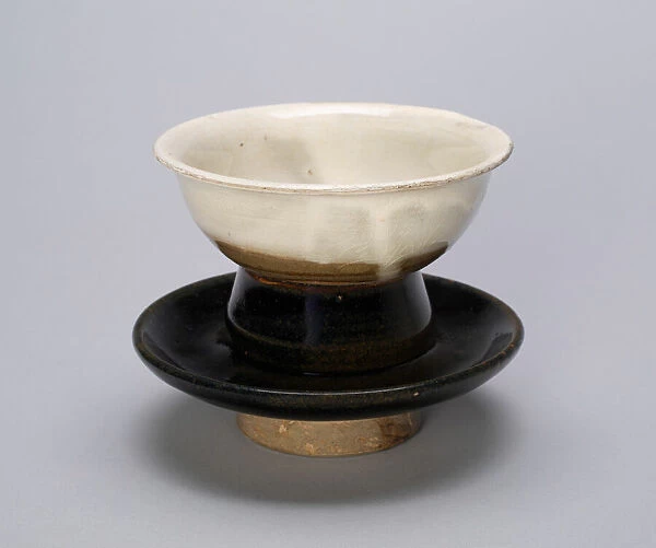 Cup and Cupstand, Song (960-1279) or Jin dynasty (1115-1234), c. 12th century