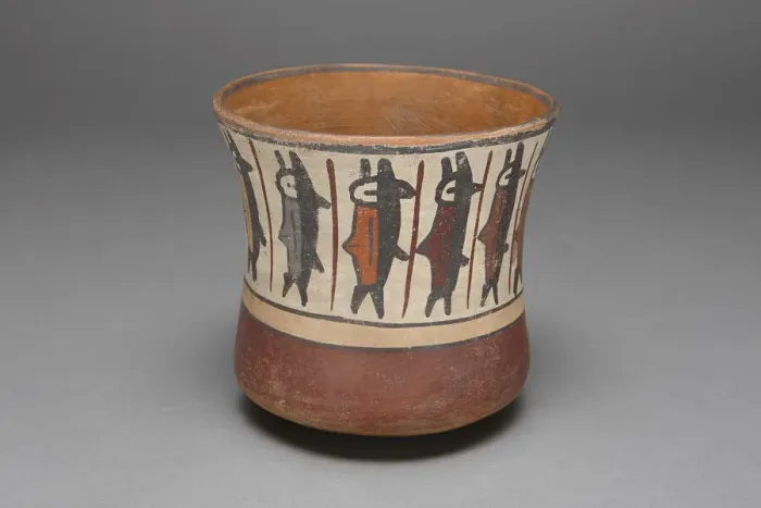 Framed Print : Cup Depicting a Band of Abstract Fish, 180 B. C. / A. D. 500. Creator: Unknown Framed Print : Cup Depicting a Band of Abstract Fish, 180 B. C. / A. D. 500. Creator: Unknown