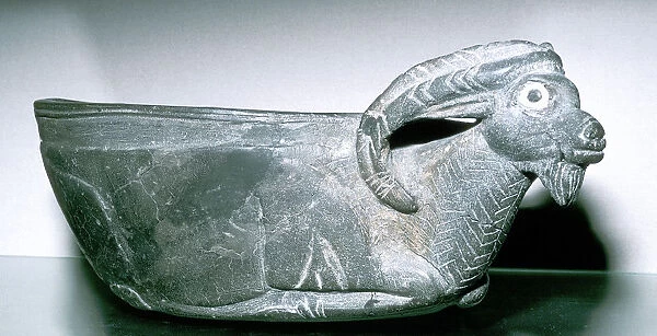 Cup in the form of a mouflon, Susa, c2000-1940 BC