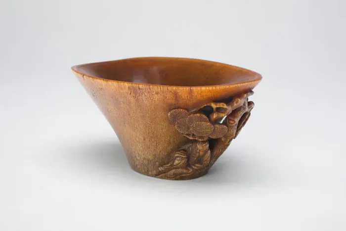 Framed Print : Cup with Handle in the Form of a Scholar Seated... Late Ming or early Qing dynasty Framed Print : Cup with Handle in the Form of a Scholar Seated... Late Ming or early Qing dynasty