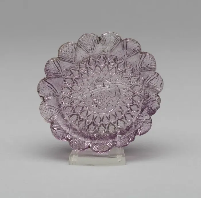 Framed Print : Cup plate, 1826 / 30. Creator: Unknown Framed Print : Cup plate, 1826 / 30. Creator: Unknown