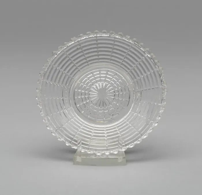 Framed Print : Cup plate, 1830 / 40. Creator: Unknown Framed Print : Cup plate, 1830 / 40. Creator: Unknown