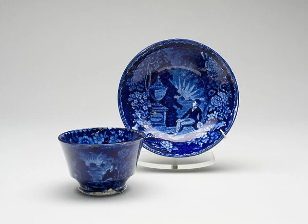 Cup and Saucer, 1825  /  30. Creator: Enoch Wood & Sons