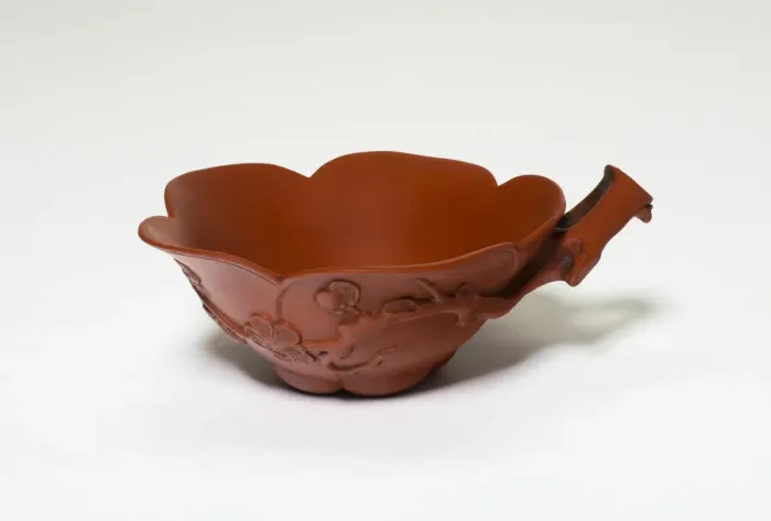 Framed Print : Cup in the Shape of a Plum Flower with Branch-Shaped Handle, Ming dynasty (1368-1644) Framed Print : Cup in the Shape of a Plum Flower with Branch-Shaped Handle, Ming dynasty (1368-1644)