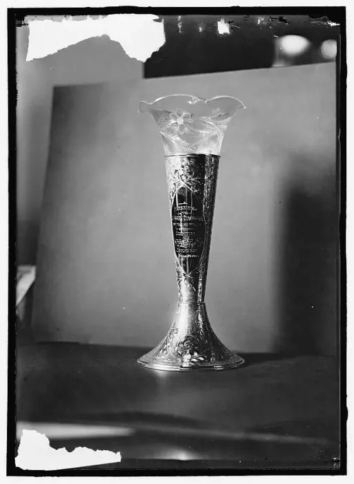 Framed Print : Cup or Vase Presented to J. Harry Covington... June 30, 1914. Creator: Harris & Ewing. Cup or Vase Presented to J. Harry Covington... June 30, 1914. Creator: Harris & Ewing Framed Print : Cup or Vase Presented to J. Harry Covington... June 30, 1914. Creator: Harris & Ewing. Cup or Vase Presented to J. Harry Covington... June 30, 1914. Creator: Harris & Ewing