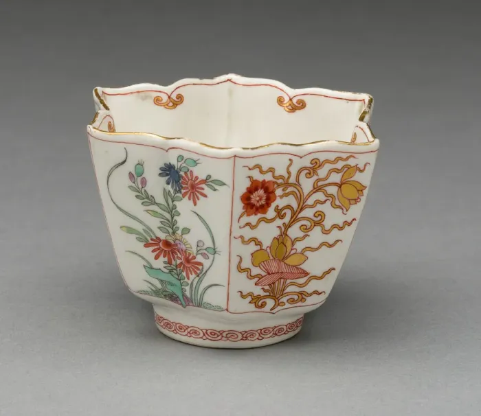 Framed Print : Cup, Vienna, c. 1744 / 50. Creator: Vienna State Porcelain Manufactory Framed Print : Cup, Vienna, c. 1744 / 50. Creator: Vienna State Porcelain Manufactory