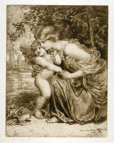 Cupid Bound, 1908. Artist: Anna Lea Merritt