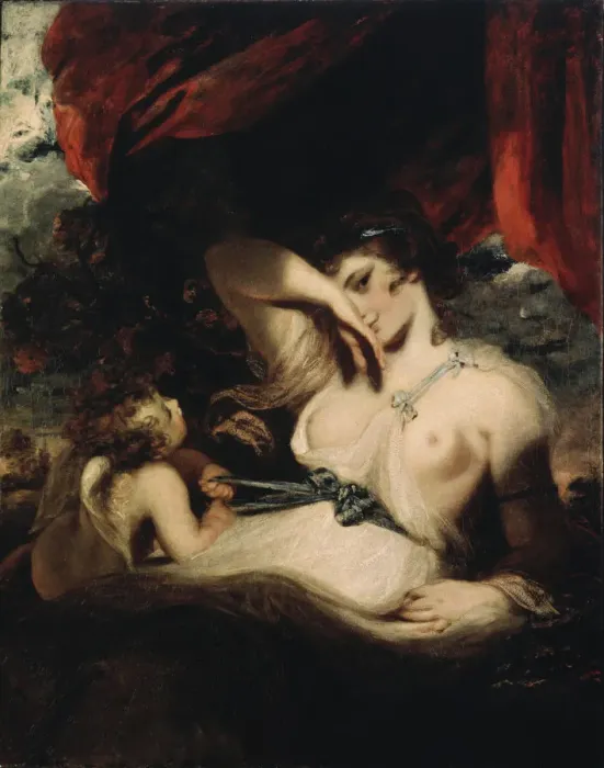 Framed Print : Cupid Untying the Zone of Venus, 1788. Artist: Sir Joshua Reynolds Framed Print : Cupid Untying the Zone of Venus, 1788. Artist: Sir Joshua Reynolds