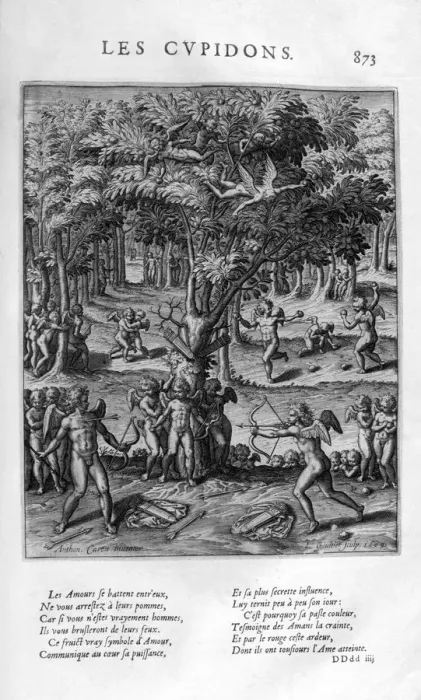 Framed Print : Cupidons, 1615. Artist: Leonard Gaultier Framed Print : Cupidons, 1615. Artist: Leonard Gaultier