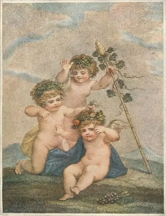 Framed Print : Cupids, 1903. Artist: Francesco Bartolozzi Framed Print : Cupids, 1903. Artist: Francesco Bartolozzi