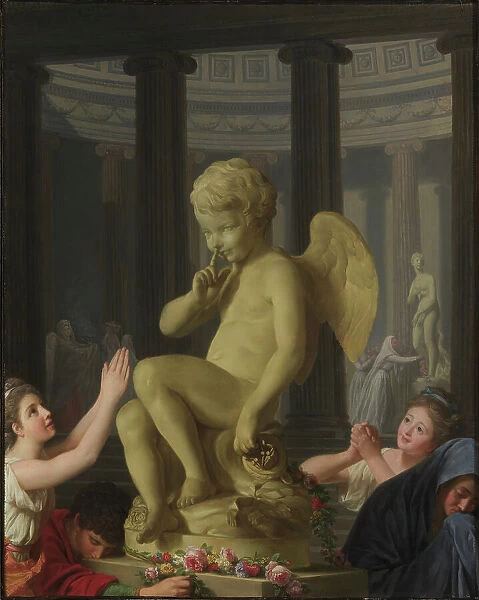 Cupid's worship, 1787. Creator: Alexander Roslin
