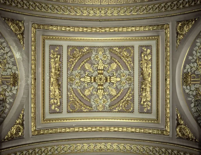 Framed Print : Detail of a cupola, Galerie des Batailles (Gallery of the Battles), Chateau de Versailles, France Framed Print : Detail of a cupola, Galerie des Batailles (Gallery of the Battles), Chateau de Versailles, France