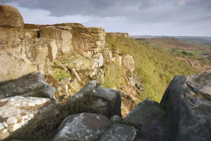 Framed Print : Curbar Edge, Derbyshire, 2009 Framed Print : Curbar Edge, Derbyshire, 2009