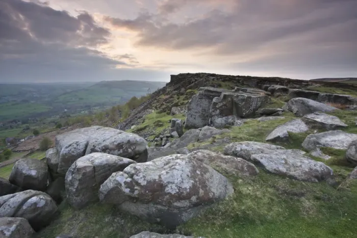 Framed Print : Curbar Edge, Derbyshire, 2009 Framed Print : Curbar Edge, Derbyshire, 2009