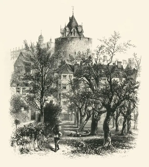 Framed Print : The Curfew Tower, c1870 Framed Print : The Curfew Tower, c1870