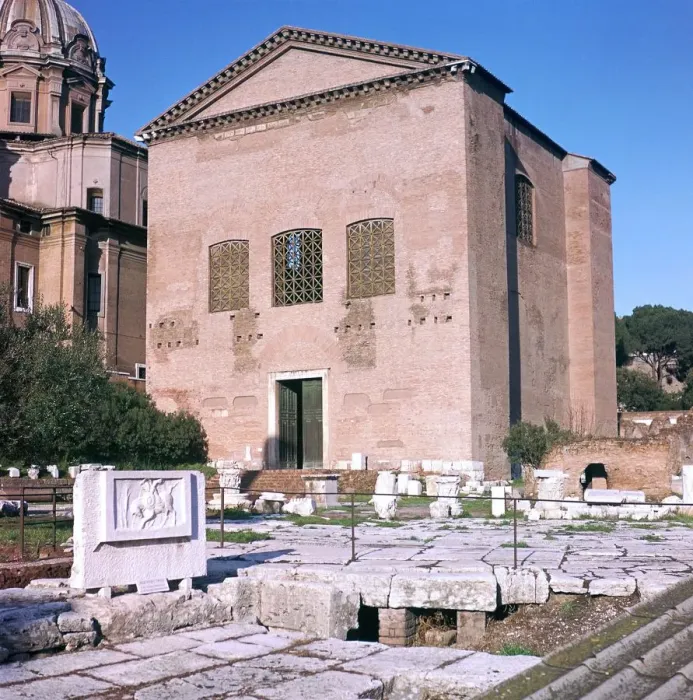 Framed Print : Curia of Diocletian, 1st century BC Framed Print : Curia of Diocletian, 1st century BC