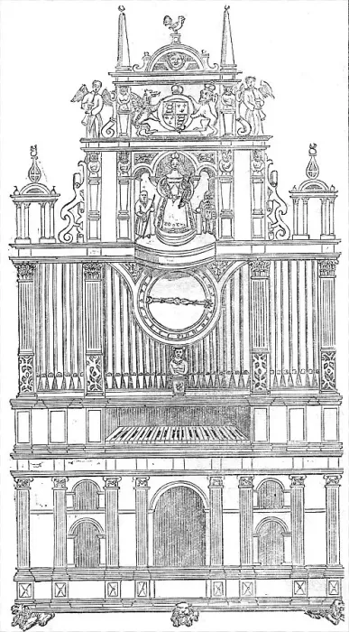 Framed Print : Curious musical instruments of the sixteenth century, 1860. Creator: Unknown