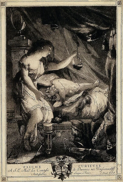 Curious Psyche, mid-1770s. Creator: Giovanni David