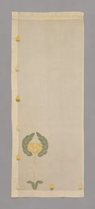 Framed Print : Curtain Panel, Minnesota, 1905. Creator: Unknown Framed Print : Curtain Panel, Minnesota, 1905. Creator: Unknown