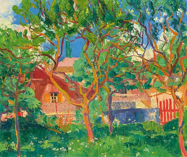 Curtin (Orchard), 1929. Creator: Giacometti, Giovanni (1868-1933)