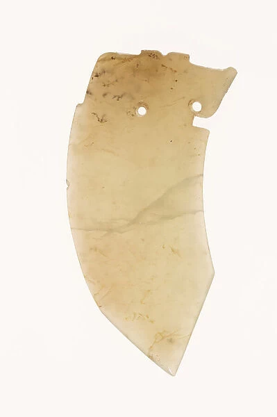 Curved Dagger-Blade (ge), late Shang dynasty to Western Zhou dynasty, c. 1200-771 B. C