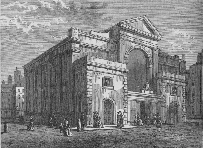 Framed Print : Curzon Chapel, Mayfair, Westminster, London, c1875 (1878) Framed Print : Curzon Chapel, Mayfair, Westminster, London, c1875 (1878)