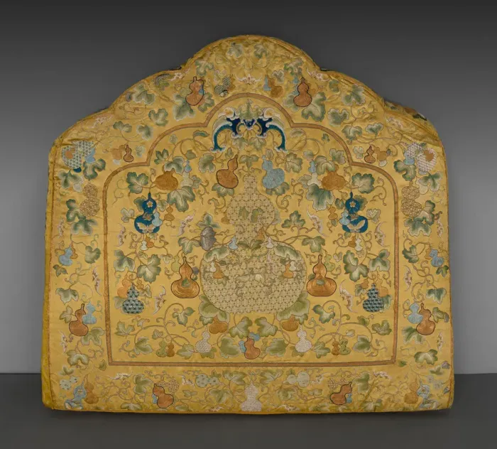 Framed Print : Cushion, China. Creator: Unknown Framed Print : Cushion, China. Creator: Unknown