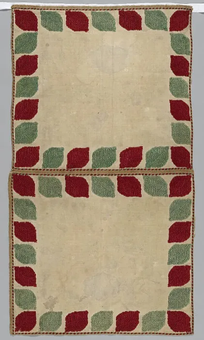 Framed Print : Cushion Cover, Rhodes, 1700 / 1900. Creator: Unknown Framed Print : Cushion Cover, Rhodes, 1700 / 1900. Creator: Unknown