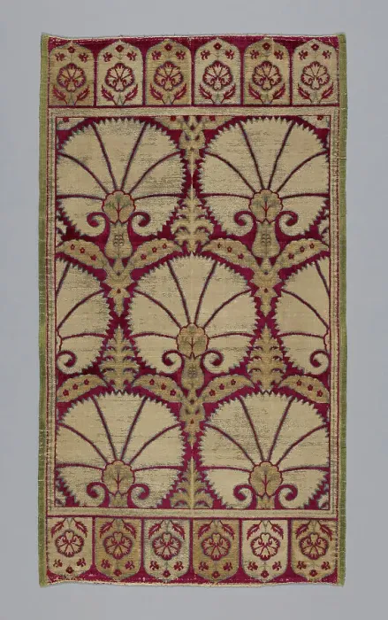 Framed Print : Cushion Cover, Turkey, 1601 / 25. Creator: Unknown Framed Print : Cushion Cover, Turkey, 1601 / 25. Creator: Unknown