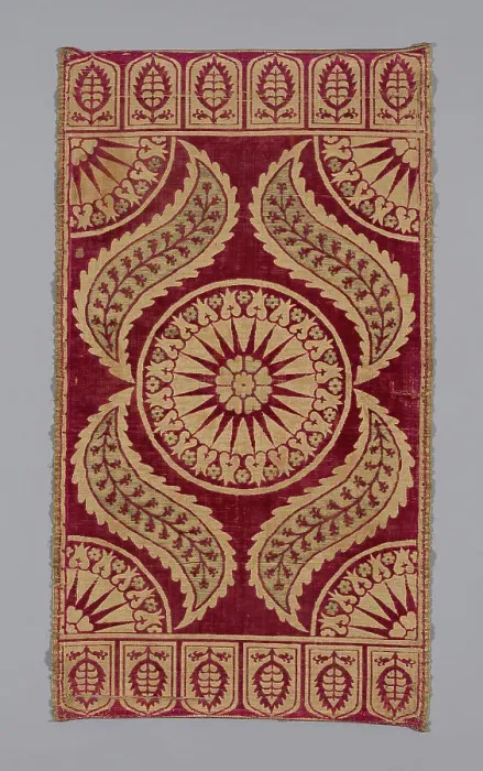 Framed Print : Cushion Cover, Turkey, 17th century. Creator: Unknown Framed Print : Cushion Cover, Turkey, 17th century. Creator: Unknown