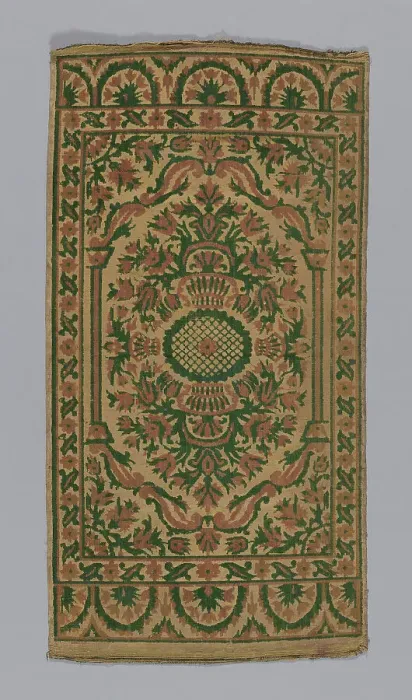 Framed Print : Cushion Cover, Turkey, 19th century. Creator: Unknown Framed Print : Cushion Cover, Turkey, 19th century. Creator: Unknown