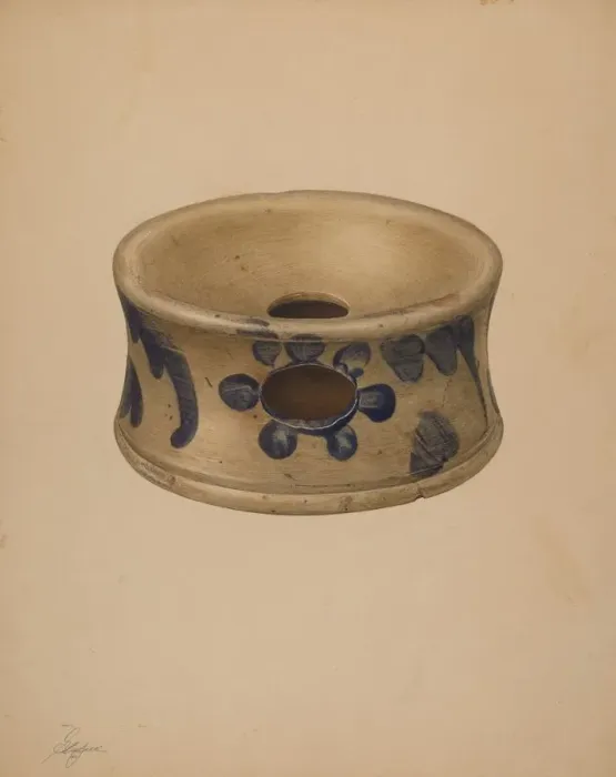 Framed Print : Cuspidor, 1940. Creator: Giacinto Capelli Framed Print : Cuspidor, 1940. Creator: Giacinto Capelli