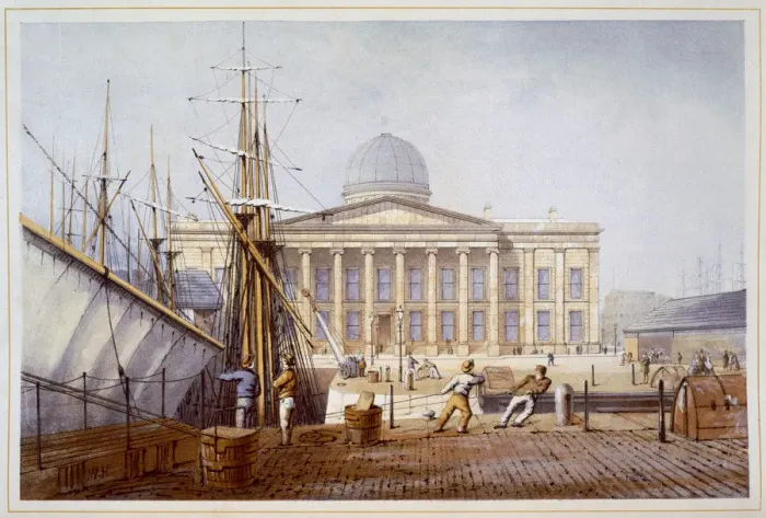 Framed Print : The Customs House and Revenue Building, Liverpool, 1864. Artist: William Gawin Herdman Framed Print : The Customs House and Revenue Building, Liverpool, 1864. Artist: William Gawin Herdman