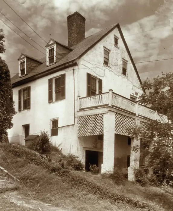 Framed Print : Customs House, Tappahannock, Essex County, Virginia, 1935. Creator: Frances Benjamin Johnston