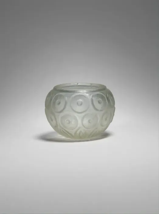 Framed Print : Cut-Glass Cup, Iran, 8th-9th century. Creator: Unknown Framed Print : Cut-Glass Cup, Iran, 8th-9th century. Creator: Unknown