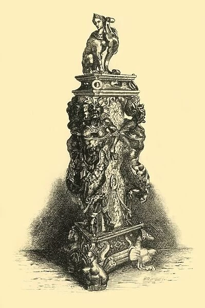 Cutlery case, (1881). Creator: W. M. McGill
