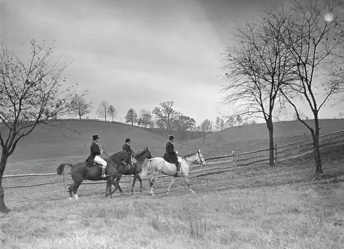 Framed Print : Cutting hunt, 1933 Nov. Creator: Arnold Genthe Framed Print : Cutting hunt, 1933 Nov. Creator: Arnold Genthe