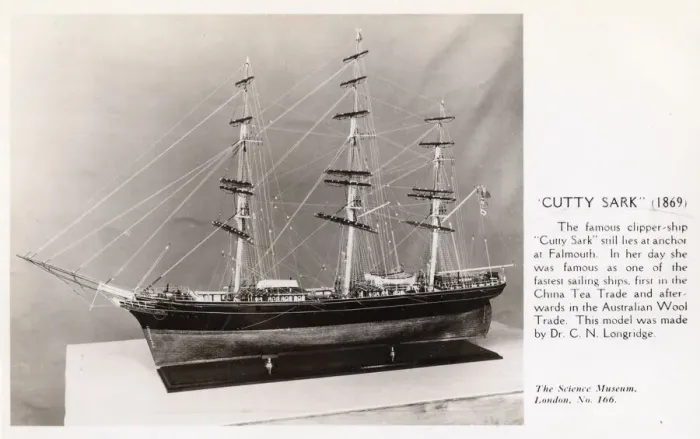 Framed Print : Cutty Sark, 1930s. Creator: Unknown Framed Print : Cutty Sark, 1930s. Creator: Unknown