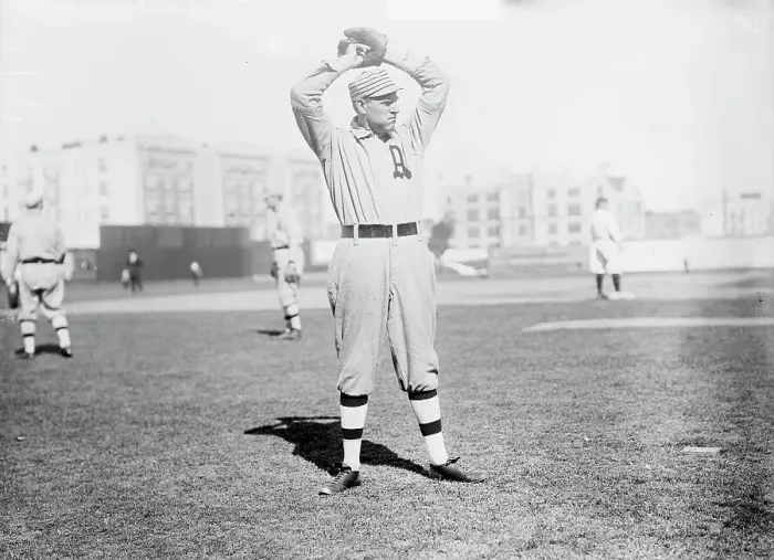 Framed Print : Cy Morgan, Philadelphia, AL (baseball), 1910. Creator: Bain News Service