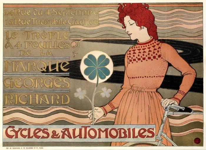 Framed Print : Cycles and cars Georges Richard, 1899 Framed Print : Cycles and cars Georges Richard, 1899
